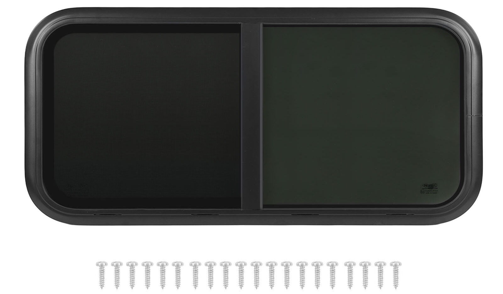 Συρόμενο Παράθυρο 800x500mm με Σετ Τοποθέτησης