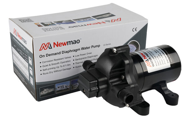 Αντλία Νερού Newmao 12V 3.0GPM 45 PSI | NMDP33-G30-45-12